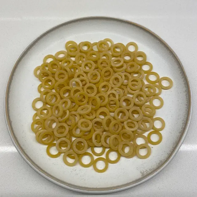 Anelli on a round white plate