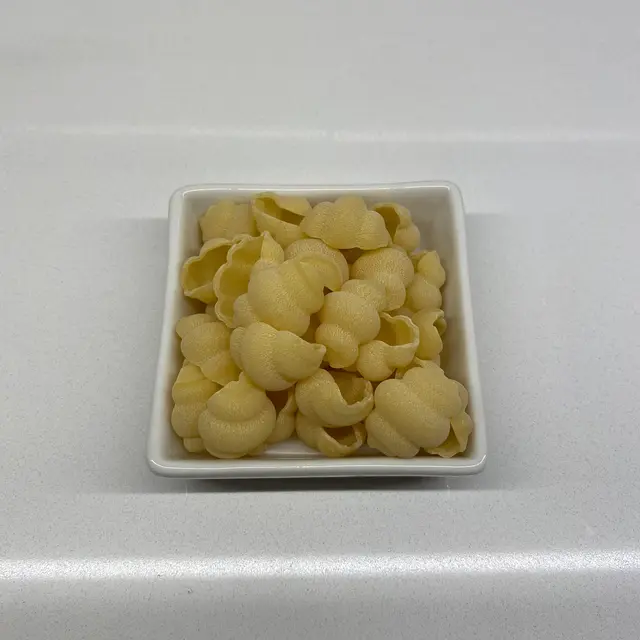 Cestini in a square white glass bowl